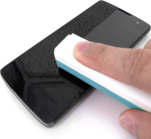 2 Acuvar 3 in 1 Reusable Fingerprint Proof Screen Mist Spray Cleaner with Microfiber and Phone Stand for Phones, Tablets, Laptops, & Car Screens (...