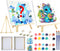 2 Pack Framed and Easel Cute Paint by Numbers Kit for Kids,Dragon Paint by Number for Kids Ages 8-12,Easy DIY Acrylic Oil Painting Kits on Canvas ...