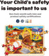 100 Piece Puzzles for Kids Ages 4-8 by MoinKidz, Each Piece is Unique, Construction Site Wooden Jigsaw Puzzle for 3 4 5 6 8 Year Old Toddlers Boys...