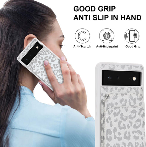 ?????? for pixel 6 case magsafe compatible Google Pixel 6 case wallet magnetic with card holder google pixel 6 phone case for women leather case m...