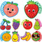 60Pcs Fruit of The Spirit Christian Bulletin Board Set Bible Religious Accents Cutouts Sunday School Christian kids Classroom Wall Decor Education...