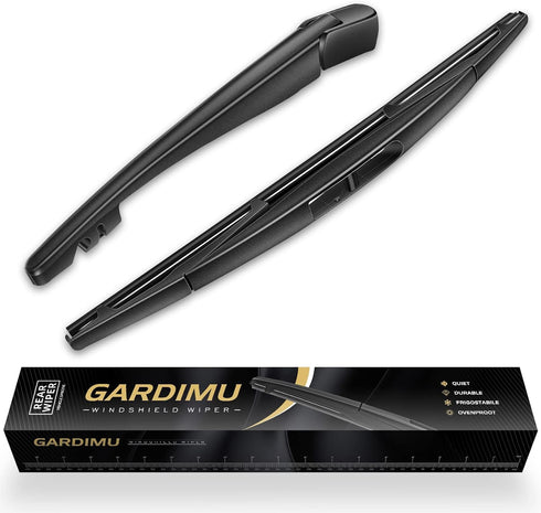 Replacement for Honda CR-V CRV 2007-2011 Rear Windshield Wiper Blade and Arm Assembly-All Season Natural Rubber Cleaning Back Window...