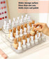 3 Tier 6 rows Nail Polish Organizer Acrylic Display Stand for Nail Polish Holder, Nail Art Supplies Storage Rack for Essential Oils,perfume,makeup...