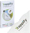 Trappify Fly Trap Indoor: Window Fly Traps for Home | Fruit Fly Traps for Indoors, Gnat Traps for House Indoor | Disposable Fly Trap with Sticky A...