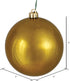 Vickerman 4" Olive Shiny Ball Ornament, 6 per Bag...