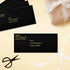 50 Pack #10 Business Envelopes, Black Standard Envelopes Self Seal, Letter Size Business Mailing Envelopes for Checks Letters Invoices Statements ...