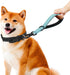 Short Dog Leash-12 Inch Traffic dog leash,Training Leash with Retroreflective Stripes and Carabiner Clip,Suitable for controlling and training med...
