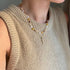KELITCH Women Flower Bead Necklaces Hand Woven Choker Necklaces Bohemian Beach Jewelry...