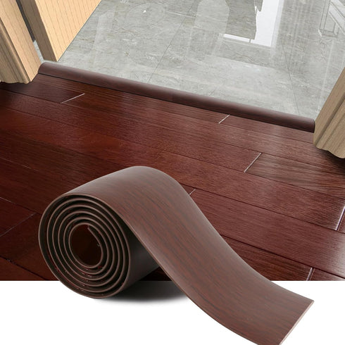 Floor Transition Strip, 3.3 Ft Self Adhesive Vinyl Flooring Transition Strips Wood to Tile Floor Divider Strip for Joining Floor Gaps Tiles Carpet...