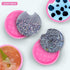 2PCS Car Coaster Molds Diameter 2.5/2.8 inches Round Coaster Silicone Mold Star Pattern Super Glossy Resin Silicone Mold DIY Epoxy Mould Polymer C...