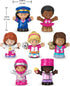 Fisher-Price Little People Barbie Toddler Toys, You Can Be Anything Figure Pack, 7 Characters for Pretend Play Ages 18+ Months (Amazon Exclusive)...