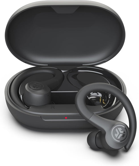 JLab Go Air Sport+ Wireless Workout Earbuds Featuring C3 Clear Calling, Secure Earhook Sport Design, 32+ Hour Bluetooth Playtime, and 3 EQ Sound S...