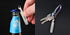 Titanium Alloy Keychain Utility Knife, Small Folding Pocket Knife for Women Men with Extra 10PCS #11 Blades...