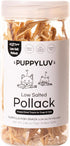 Low Salted Pollack Fish Snacks | Natural Air Dried Dog Treats & Cat Treats | Training Treats for Dogs | Rich with Fish Oil for Dogs | All Breeds &...