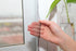 FLYZZZ DIY Self-Adhesive Window Screen Netting Mesh Curtain, 100X150cm (Approach 39.37x59.05 Inches), with Hook and Sticky Tape, Fitted to Multipl...