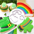 16PCS St.Patrick's Day Cookie Cutter Set Irish Party Supplies - Shamrock Leprechaun Coin Rainbow Beer Flag Horseshoe Design...