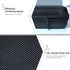 Case for JBL GO 4 GO 3 Portable Bluetooth Speaker, Eco Cover for JBL GO 4 Speaker with Adapter Slots, Waterproof and Dustproof Feature, Black - Ca...