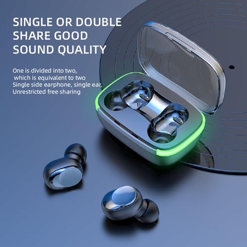2024 New Version True Wireless Bluetooth Earbuds in-Ear Headphones Headset with Charging Case Compatible with Apple & Android, Dual Connect, Built...