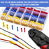 Qibaok 300 PCS Butt Splice Crimp Connectors Insulated Electrical Straight Wire Terminal Connectors 10-22AWG...