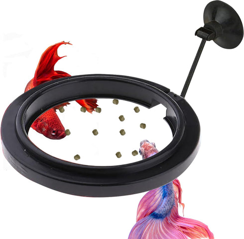 FREESEA Fish Feeding Ring for Aquarium: Round Floating Food Rings for Betta Turtle tank...