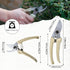 Goture Garden Shears 1Pc, Pruning Shears for Gardening, SK5 Garden Shears Pruning, Beige Garden Scissors Tools...