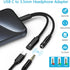 1Pack USB C to 3.5mm Headphone Earbud Jack Adapter, Type C Audio Adapter Dongle for iPhone 15 Plus Pro Max, Samsung Galaxy S24 S23 S22 S21 S20 5G ...