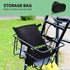 Bike Cover Waterproof Outdoor Storage for 1 Bike up to 29", Bicycle Cover with Storage Bag, Rain/Snow/UV/Dust/Wind Proof for Mountain/Road/City/El...