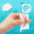 Augshy Stencils for Painting, 56 Pack Sea Ocean Creatures Stencils Sea Animal DIY Pattern Stencils for Painting on Wall Floor Decor DIY Rock Paint...