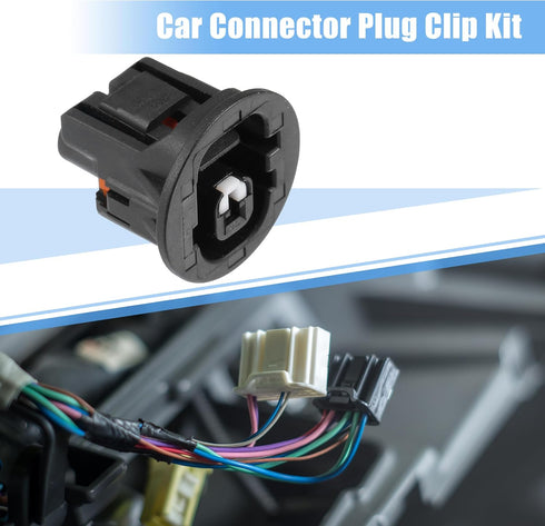 X AUTOHAUX 1 Set 1 Pin Oil Pressure Sensor Connector Adapter Plug Clip Kit Replacement for Toyota...