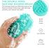 Baby Silicone Body Bath Brush Cradle Cap Brush Soft Hair Massage Brush Hair Scalp Massager for Newborns Toddlers Kids Shower...