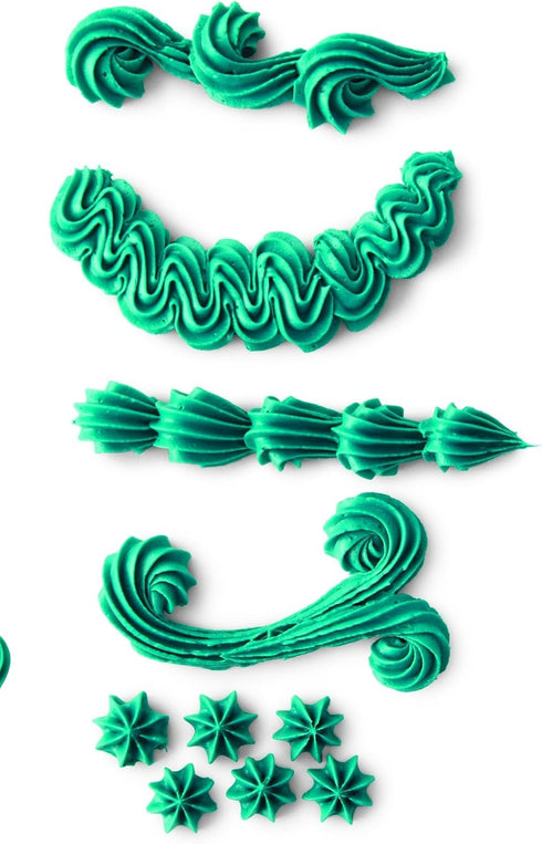 Wilton Cake Decorating Tip Pkg Open Star #21...