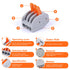 Delgada 60pcs Wire Connectors Nuts Assortment Pack,2/3/4/5 Port Compact Quick Splicing Electrical Connectors Kit,Wiring Terminals for Stranded Sol...