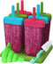 Popsicles Molds, Ozera Set of 6 Ice Pop Molds Maker, Easy Release Popsicle Molds Trays for Various DIY- with Funnel & Cleaning Brush...