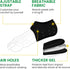 Plantar Fasciitis Gel Heel Protectors - Bukihome Heel Cups for Women Men Heels Spur Pain Relief - Heel Inserts Pads for Achilles Tendinitis Dry Cr...