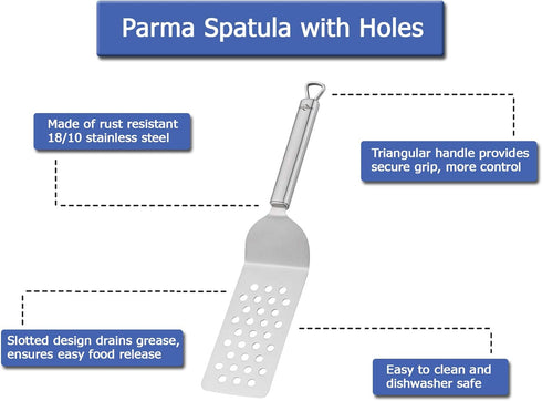 Kuchenprofi Parma Slotted Turner in 18/10 Stainless Steel...