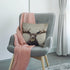 HGOD DESIGNS Moose Throw Pillow Case Cotton Linen Square Cushion Cover Standard Pillowcase for Men Women Home Decorative Sofa Armchair Bedroom Liv...