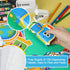 JUNEBRUSHS 56Pcs Classroom Bulletin Board Decorations Set, BACK to SCHOOL Cutouts with Border Trims for School Classroom Door Home Wall Decoration...