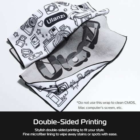 ULANZI Protective Wrap, Anti-scratch Lens Camera Wrap, Lens protector, Magic Self-Adhesive Cloth Protective Camera Wrapper for DSLR/Camera Lens/Ph...