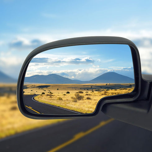 BDFHYK 12477843 Driver Left Side Mirror Glass Compatible with Chevy Silverado Suburban Tahoe GMC Sierra Yukon 1500 Cadillac Escalade, Side View Ex...