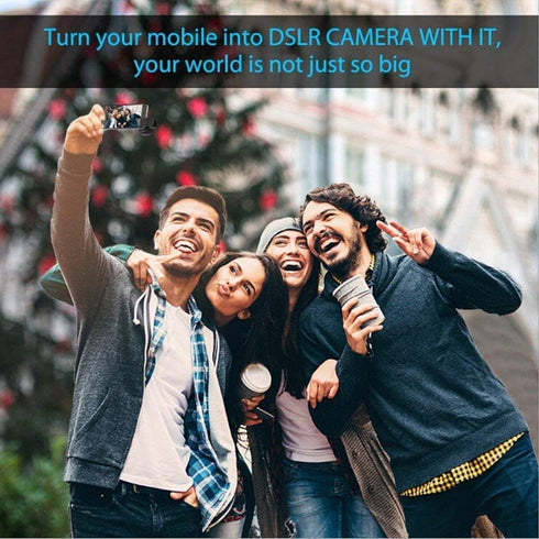 Phone Camera Lens, Professional Attachment Universal Clip on Cell Phone Photography Camera Attachable Mobile Extra 0.45X Wide Angle 12.5X Super Ma...