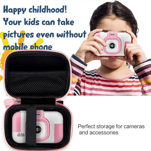 Leayjeen Kids Camera Case Compatible with SUZIYO Kids Digital Selfie Cameras- Easter Birthday Gifts for Girls and Boys Aged 3-9 (Case Only) - Pink...