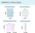 Budget Binder With Zipper Envelopes - A6 Budget Binder Wallet, Bulk Cash Envelope & Budget Planner Expense Sheets, Money saving binder Budget Book...