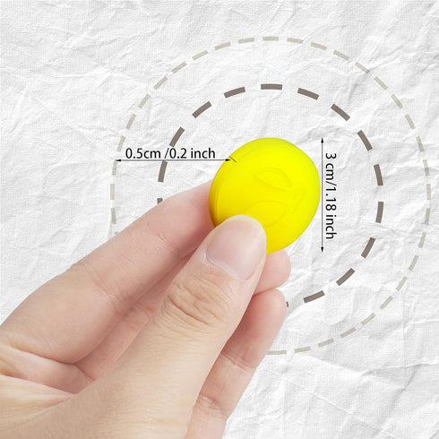 12 Pieces Diaper Pail Deodorizers Baby Diaper Deodorizing Disc Diaper Bucket Air Freshener Keep Diaper Pails Smelling Fresh, Yellow...