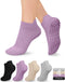 yeuG Non Slip Pilates Socks with Grips for Women, Grip Socks for Yoga Ballet Barefoot Workout Anti Skid Athletic Socks...