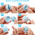 SAFIGLE Macaron Mobile Phone Screen Cleaner, 4 Pack Colorful Macaron Shape Phone Computer Glasses Cleaner Cloth Mobile Phone Screen Lens Wipes Gla...