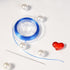 Shappy 6 Pieces Big Eye Beading Needles with Needle Bottle (2.2 inch, 3 inch)...