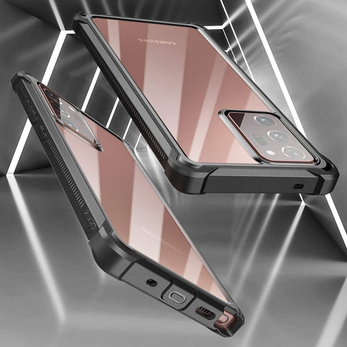 Dexnor for Galaxy Note 20 Ultra Case with Screen Protector Clear 360 Full Body Rugged Protective Shockproof Hard Back Cover Heavy Duty Defender Bu...
