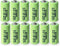 GEILIENERGY 12 PCS 2/3AA 1.2V 650mAh Ni-MH Rechargeable Batteries for High Power Static Applications Electric Mopeds, Meters, RC Devices, Electric...