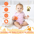 Baby Silicone Teething Toys - 2Pcs Raccoon Fox Baby Soothe Teething Chew Toys Infants Soft Teether Toys Toddler Raccoon and Fox Design Toy Baby Sh...