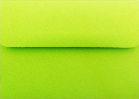 Lime Green 100 Boxed A2 (4-3/8 x 5-3/4) Envelopes for 4-1/8 X 5-1/2 Enclosures Invitations Announcements Showers from The Envelope Gallery...